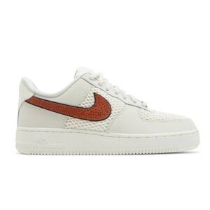 NIKE Air Force 1 Low "Basketball Leather' Sneakers Size 9